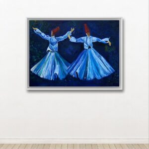 Whirling in Divine light painting