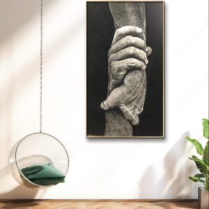 Eternal Embrace Pencil Drawing